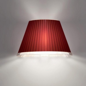 Artemide - Choose parete - 1x42W E14 - 220V-240V - IP23 - Rood - 1142040A